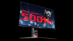 ASUS เปิดตัว ROG SWIFT จอภาพ 500Hz รีเฟรชเรตเร็วทะลุขีดจำกัด ด้วยพาเนลชนิดพิเศษ