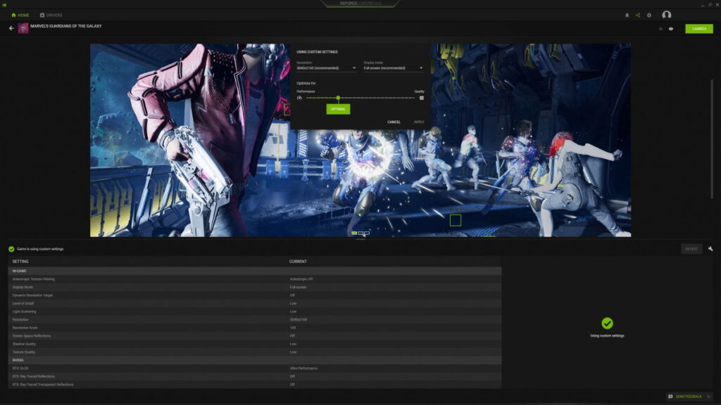 geforce game ready driver program geforce experience optimal playable settings