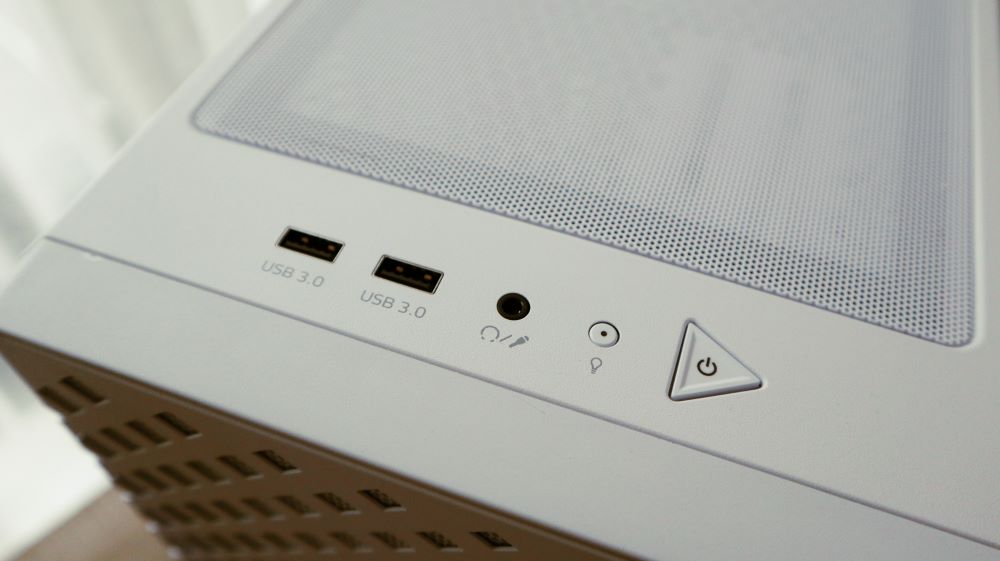 XPG Gaming PC Build ประกอบเกมมิ่งพีซีด้วยอุปกรณ์จาก XPG 9 xpg defender pro gpu button