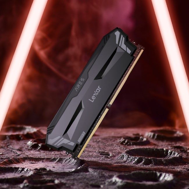 Lexar คว้า Red Dot Awards 5 รางวัล สำหรับความเป็นเลิศด้านการออกแบบ 4 ARES OC DDR5 UDIMM Desktop Memory PR Image