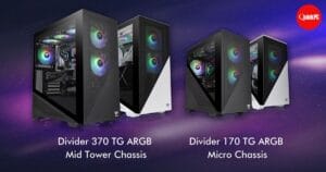 Thermaltake เปิดตัวเคส Divider 370 TG ARGB (Mid-Tower) และ Divider 170 TG ARGB (Micro-ATX)