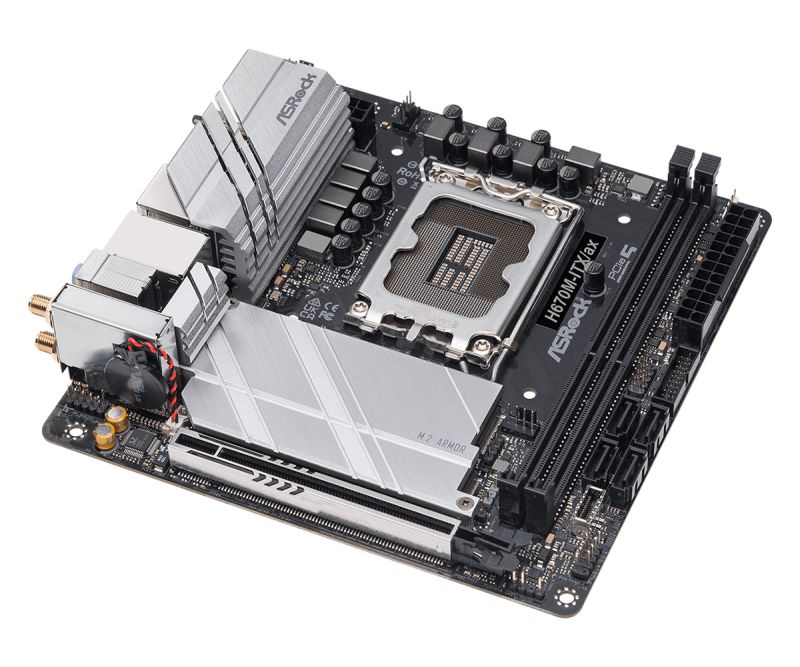 ASROCK H670M ITXax mb