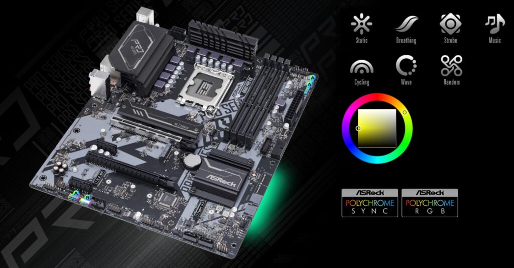 ASRock B660Pro RS rgb