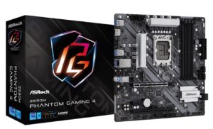 ASRock Z690M Phantom Gaming 4 เพื่อเกมเมอร์ในทุกระดับ บนแพลตฟอร์ม อินเทล คอร์ เจนฯ 12