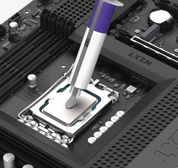 NZXT High-Performance Thermal Paste ซิลิโคนถ่ายเทความร้อนประสิทธิภาพสูง อายุการใช้งานยาวนาน 3 NZXT High Performance Thermal Paste