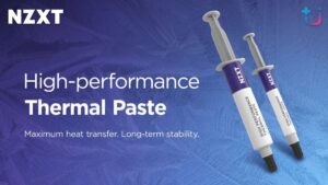 NZXT High-Performance Thermal Paste ซิลิโคนถ่ายเทความร้อนประสิทธิภาพสูง อายุการใช้งานยาวนาน