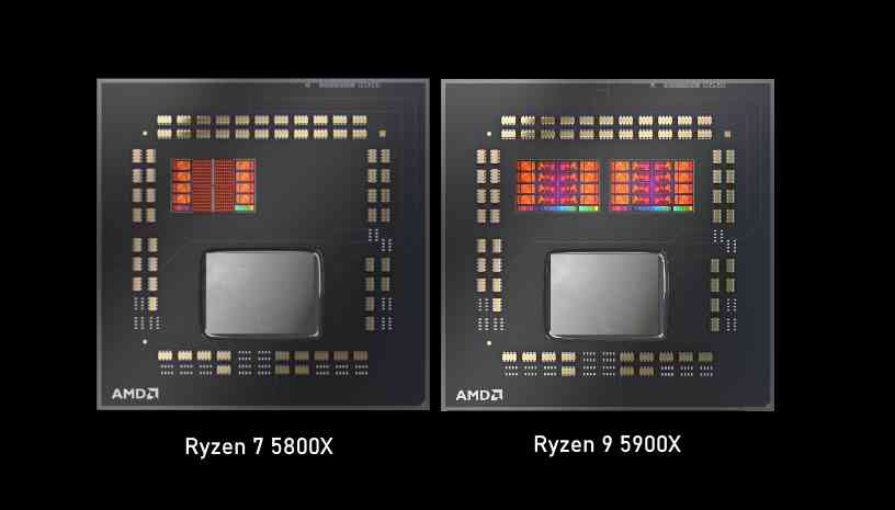 Ryzen 7 5800X VS Ryzen 5900X
