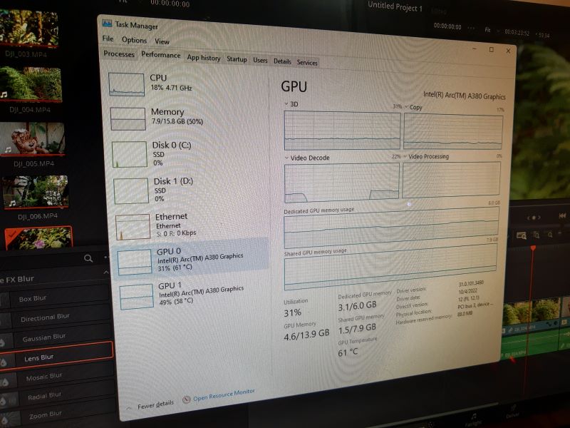 เจาะลึกกราฟิกชิป Intel Arc A-Series สถาปัตยกรรม Xe-HPG (Alchemist) 24 2 A380 Run