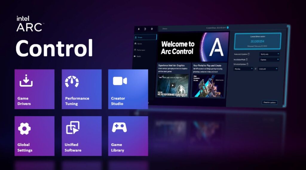 เจาะลึกกราฟิกชิป Intel Arc A-Series สถาปัตยกรรม Xe-HPG (Alchemist) 27 Arc Control