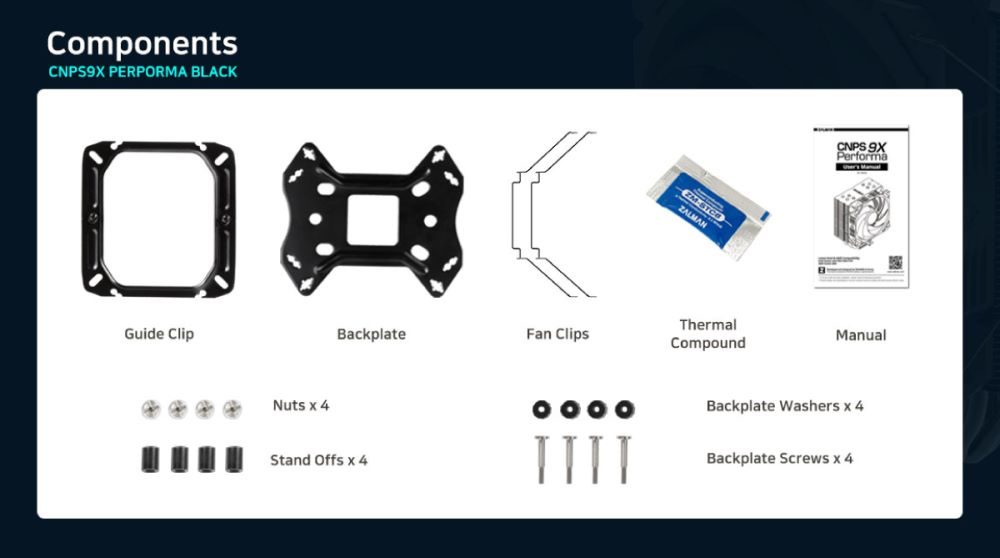 Zalman CNPS9X Blacา 09