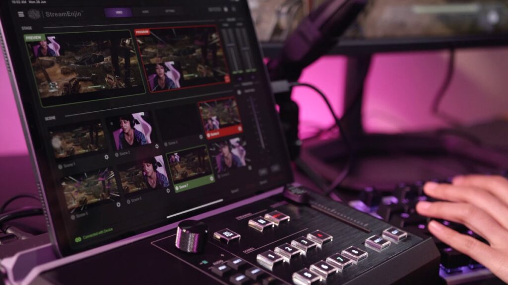 streamenjin tablet setup