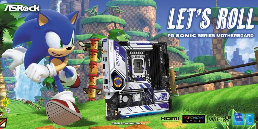ASRock B760 Series Motherboard PG SONIC KV