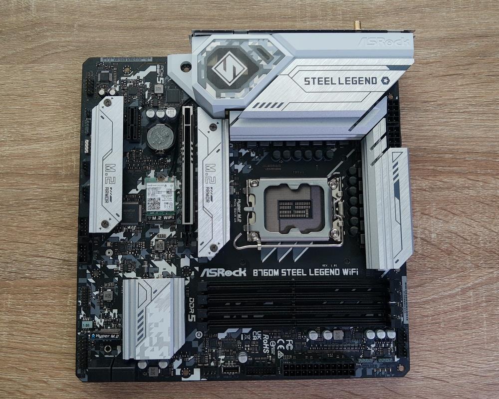 รีวิวเมนบอร์ด ASRock B760M Steel Legend WiFi รองรับซีพียู อินเทล คอร์ เจนฯ 12 และ 13 3 ASRock B760M SL WiFi 00