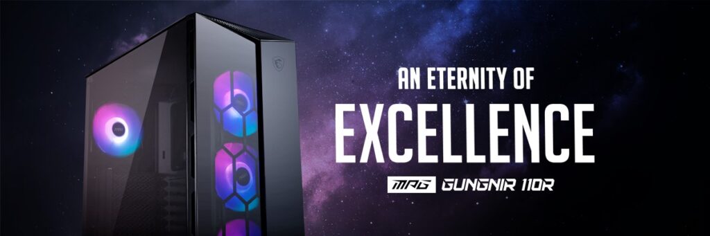 แนะนำฮาร์ดแวร์จาก MSI สำหรับสร้างพีซีในฝัน ตอบโจทย์การใช้งานแบบเต็มประสิทธิภาพในราคาที่คุ้มค่า 5 GUNGNIR 110R