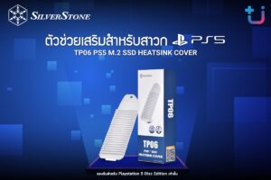 SILVERSTONE เปิดตัว TP06 PS5 M.2 SSD HEATSINK COVER ตัวช่วยเสริมสำหรับสาวก PlayStation 5