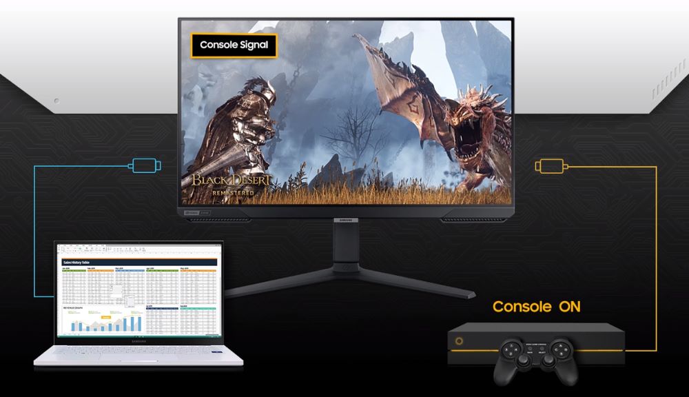 SAMSUNG เปิดตัวเกมมิ่งมอนิเตอร์ Odyssey G4 ยกระดับความสมจริงของภาพอย่างเหนือชั้น แสดงผลลื่นไหลแบบไม่สะดุด 6 Samsung Odyssey G4 4