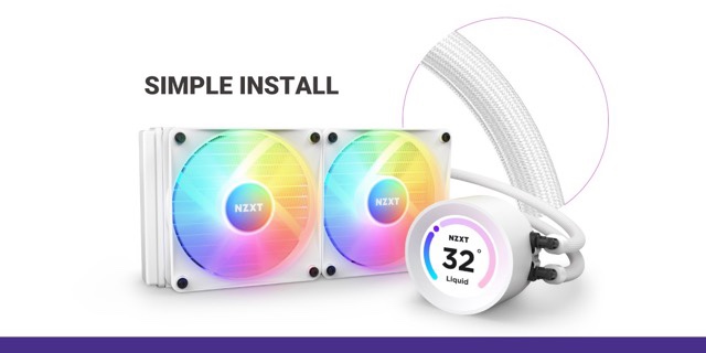 pr nzxt kraken ประกอบ3 ขนาดปานกลาง
