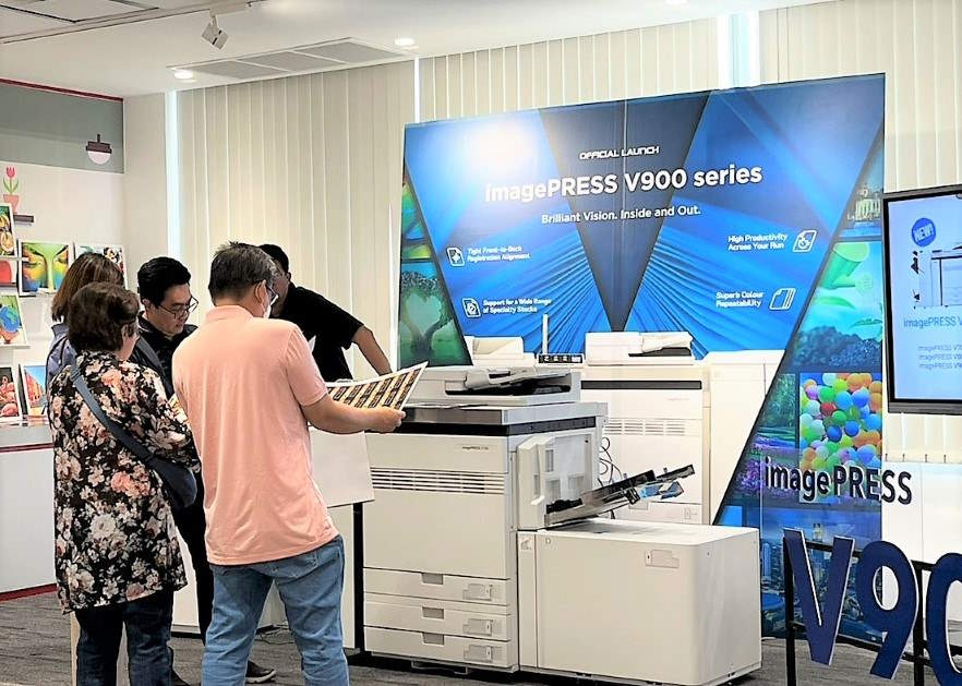Canon Official Launch imagePRESS V900 Series 2