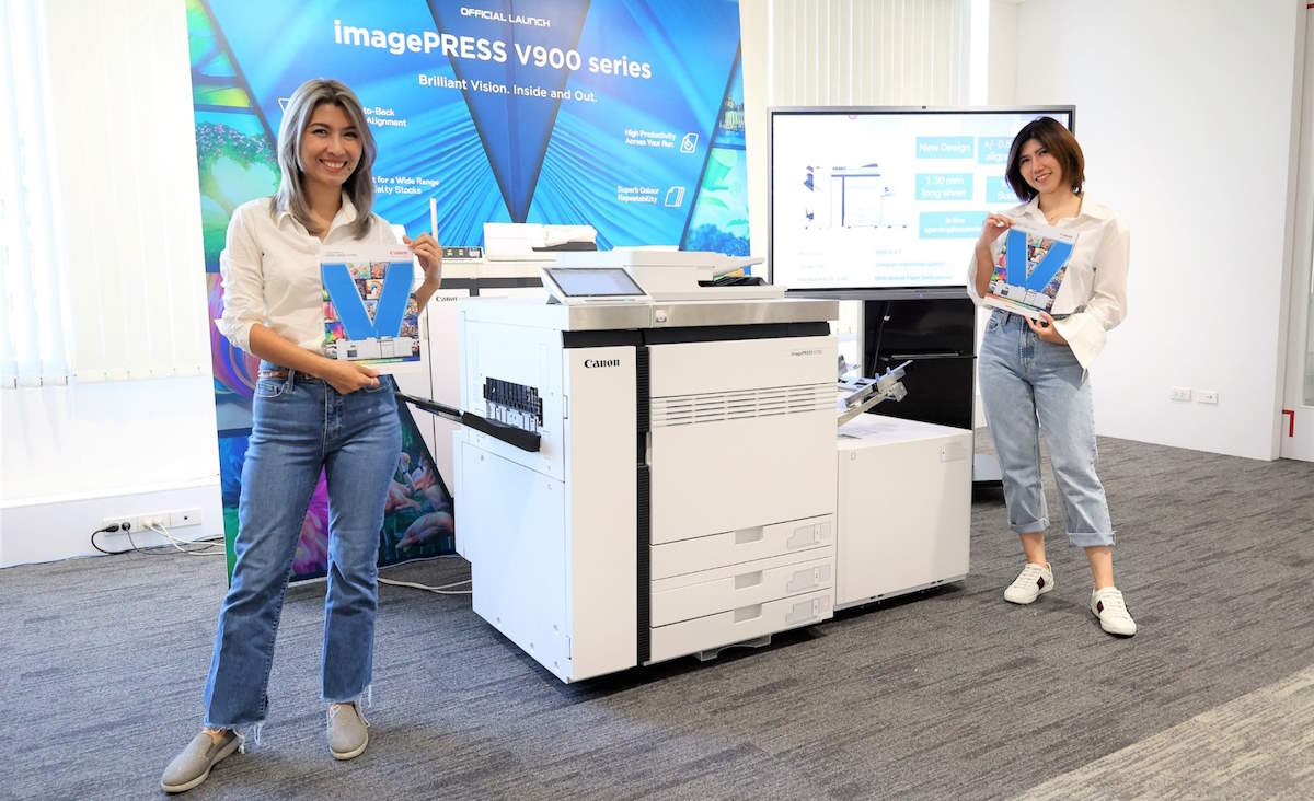 Canon Official Launch imagePRESS V900 Series 3