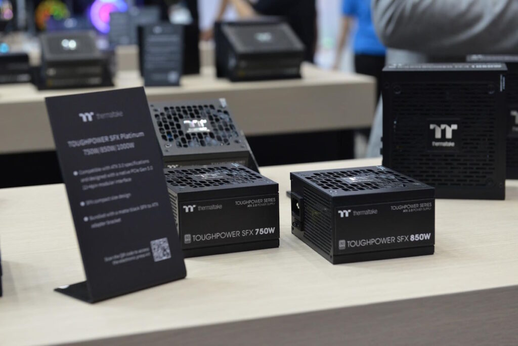 Thermaltake เปิดตัว Toughpower iRGB PLUS 1250W/1650W Titanium ดิจิทัลพาวเวอร์ซัพพลาย มาตรฐาน ATX 3.0 ที่งาน COMPUTEX 2023 4 Toughpower SFX 850W Platinum
