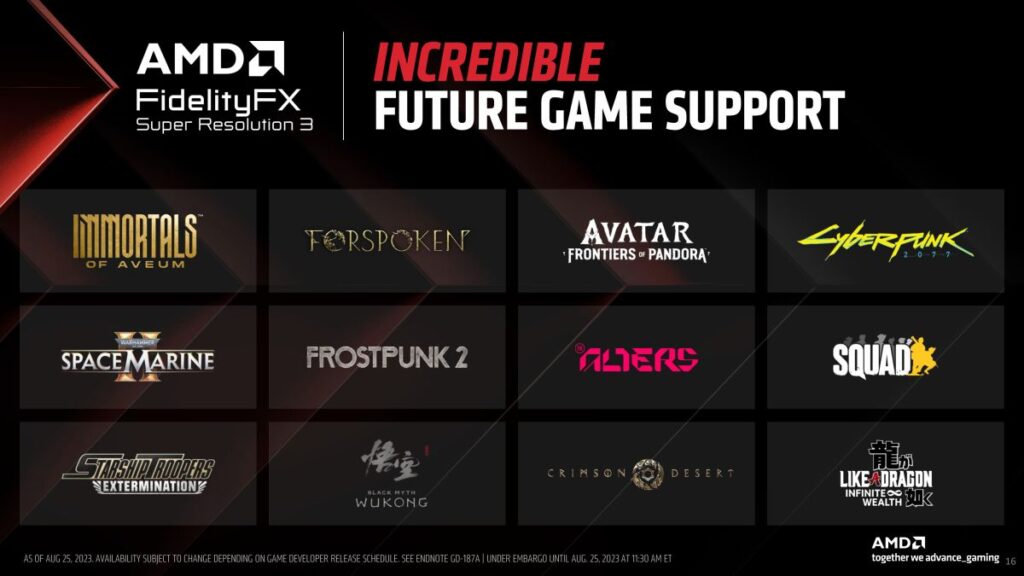 AMD Radeon RX 7800 XT and RX 7700 XT Press Deck Embargoed Until Aug. 25 2023 at 11.30am ET 16 result 1