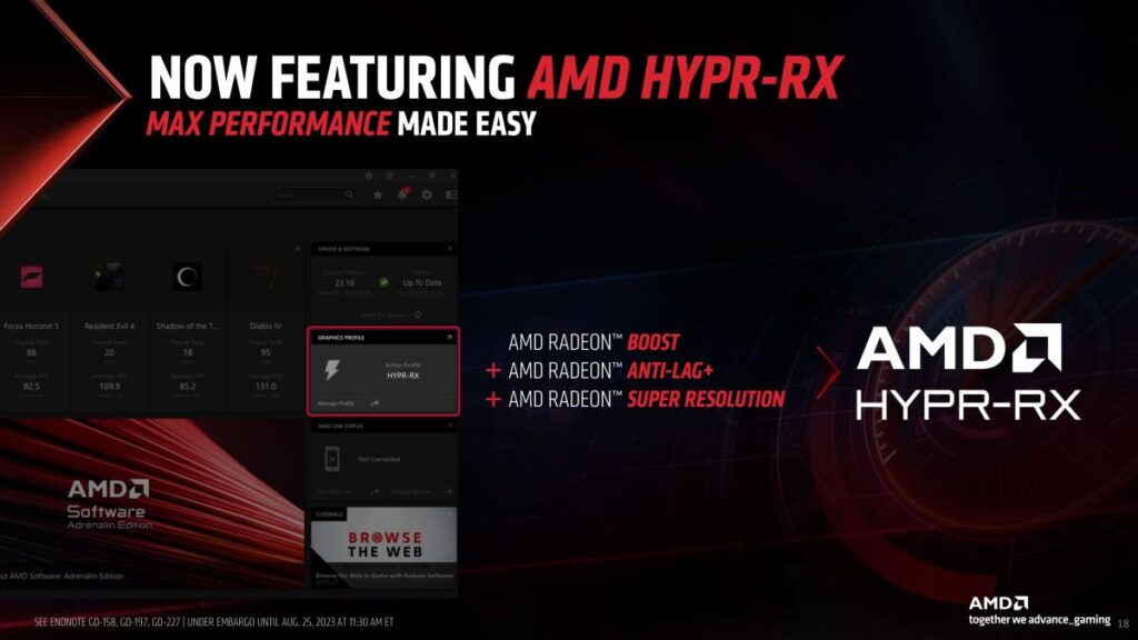AMD Radeon RX 7800 XT and RX 7700 XT Press Deck Embargoed Until Aug. 25 2023 at 11.30am ET 18 result 1