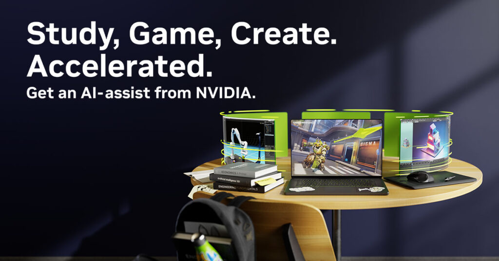 ต้อนรับการเรียนไปกับแล็ปท็อป GeForce RTX 40 Series เพิ่มประสิทธิภาพการศึกษา เล่นเกม และความคิดสร้างสรรค์ 2 NVIDIA BTS