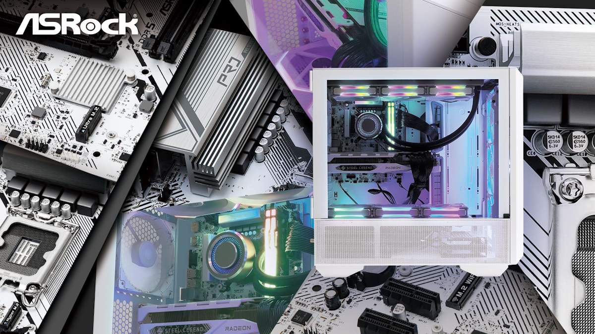 Snowy with Style ASRock Launches All White 1