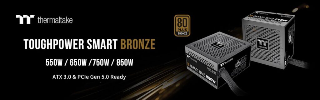 Thermaltake Unveils the Smart BM3 Bronze Series with ATX 3.0 Standards 2