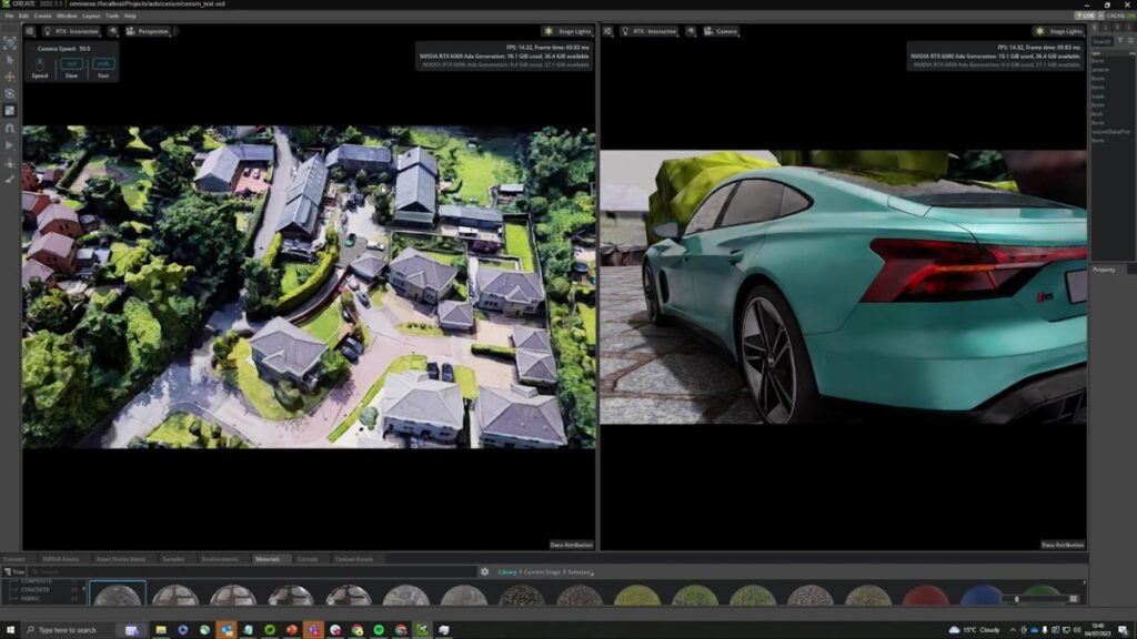 housing development car composite