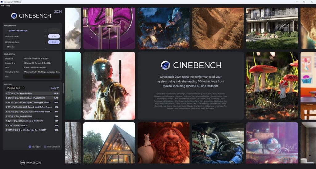 Cinebench 2024 มาแล้ว ปรับปรุงใหม่ทดสอบได้ทั้ง CPU และ GPU 2 Cinebench 2024