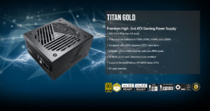 MONTECH Titan Gold 750W/850W/1000W PSU PCIe Gen 5.0 ของดี คุ้มค่าที่มีอยู่จริง