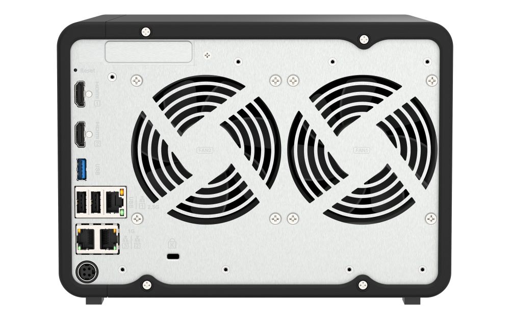 QNAP TS-AI642 ระบบ NAS ที่ขับเคลื่อนด้วย AI 4 QNAP TS AI642 Back