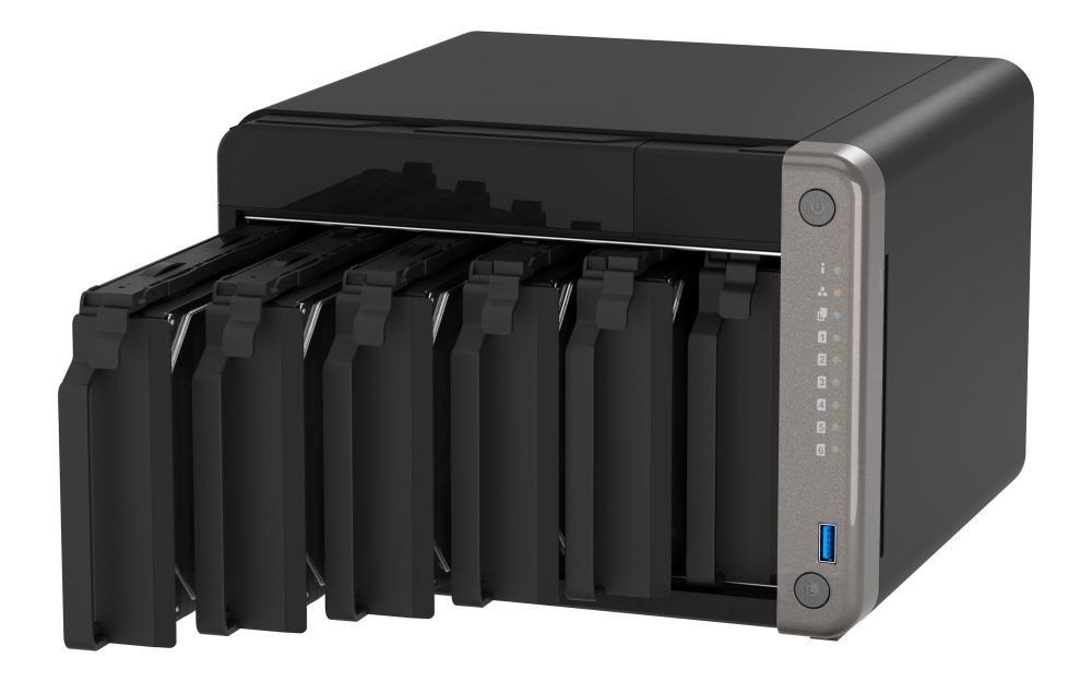 QNAP TS-AI642 ระบบ NAS ที่ขับเคลื่อนด้วย AI 2 QNAP TS AI642 HDD