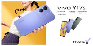 vivo เปิดตัว Y17s สมาร์ตโฟนน้องเล็ก สเปกครบเครื่อง ในราคาเพียง 4,999 บาท