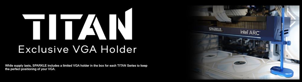 Ascenti วางจำหน่ายการ์ดจอ SPARKLE Intel Arc A770 TITAN OC Edition 16GB GDDR6 ฟังก์ชันครบ ราคาสุดคุ้ม 12,600 บาท 6 6