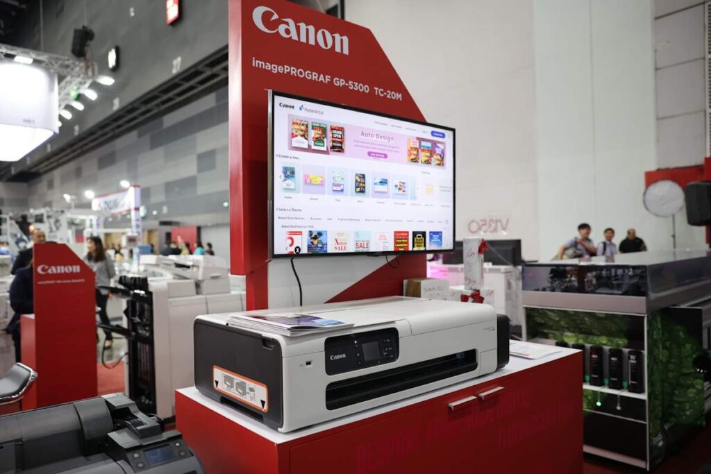 Canon at Pack Print International 2023 5