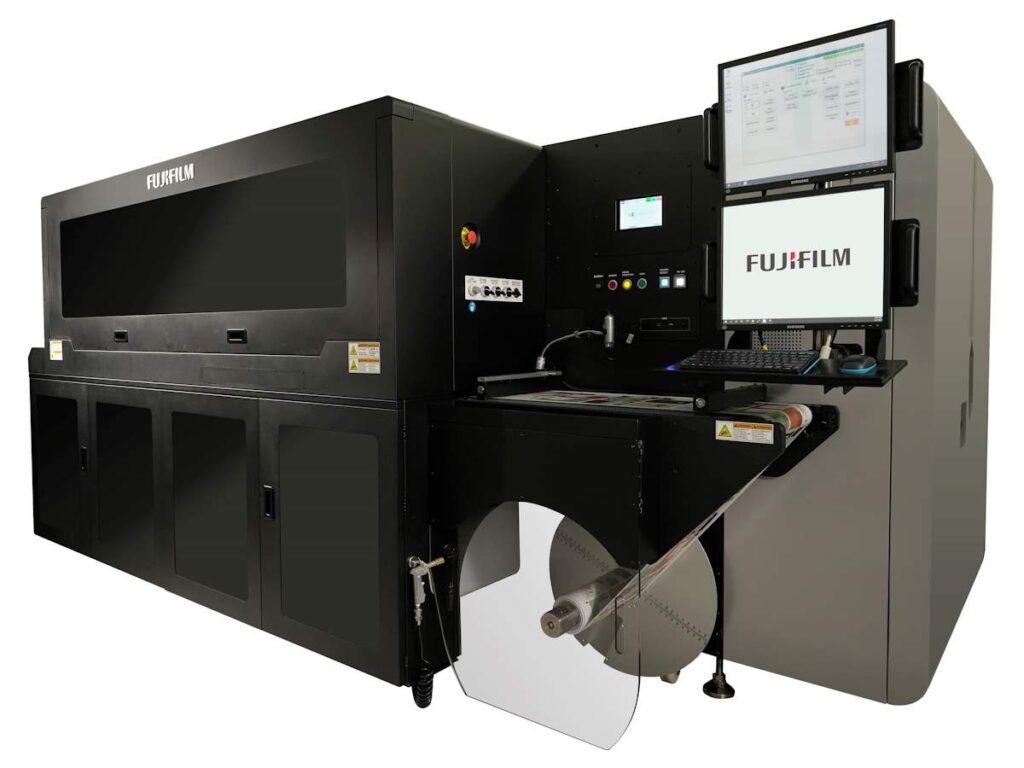 Fujifilm Unveils its New Inkjet Label Press LP350