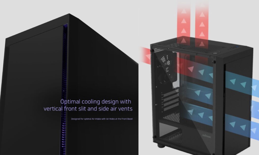 ZALMAN T3 PLUS เคสขนาด Mini Tower ราคาแบงค์พันมีทอน 4 Pr Zalman T3 Plus ประกอบ2
