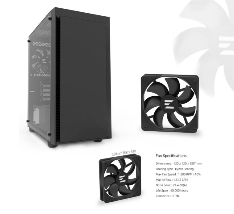 ZALMAN T3 PLUS เคสขนาด Mini Tower ราคาแบงค์พันมีทอน 9 Pr Zalman T3 Plus ประกอบ7