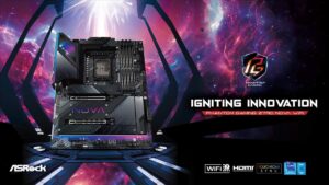 ASRock เปิดตัว Phantom Gaming Z790 NOVA เมนบอร์ดระดับเรือธงในคอนเซปต์ของเกมมิ่ง