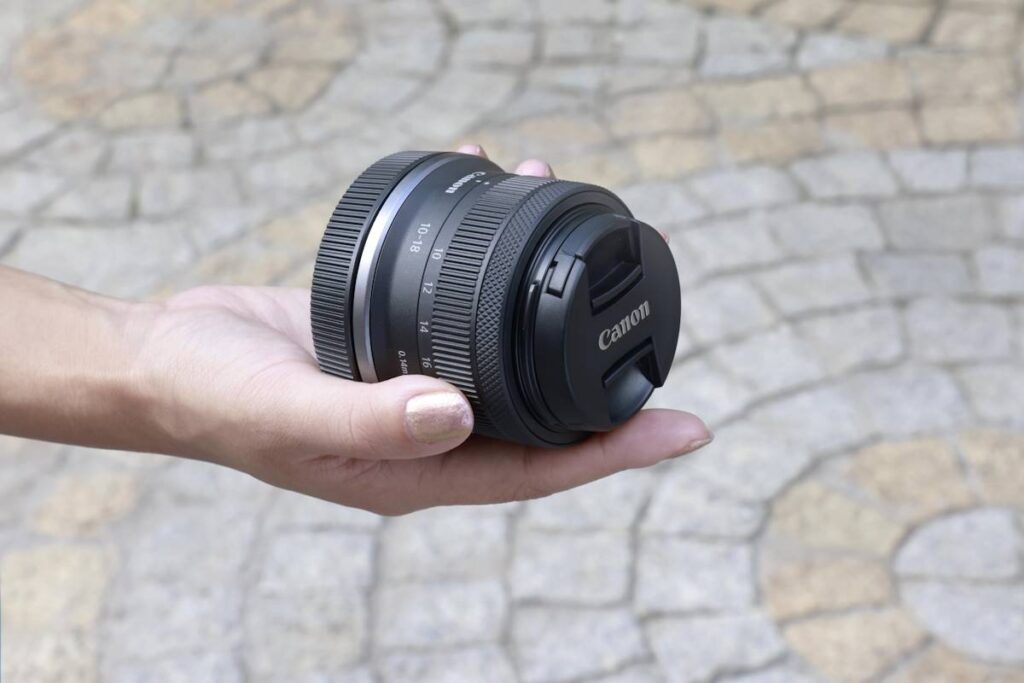 Canon RFS 10 18 mm lens body NXPowerLite Copy