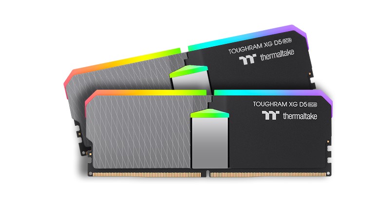Thermaltake เปิดตัวหน่วยความจำ TOUGHRAM XG RGB D5 ความเร็ว 7600/8000 MT/s รองรับ Intel 14th Gen 2 TOUGHRAM XG DDR5 01