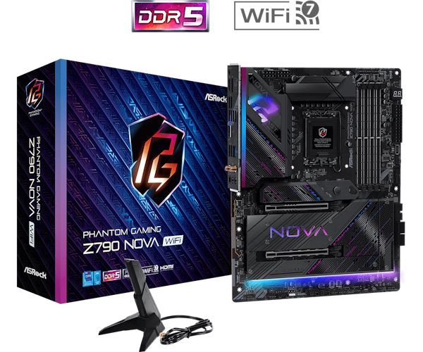 ASRock เปิดตัว Phantom Gaming Z790 NOVA เมนบอร์ดระดับเรือธงในคอนเซปต์ของเกมมิ่ง 2 Z790 Nova WiFiL1