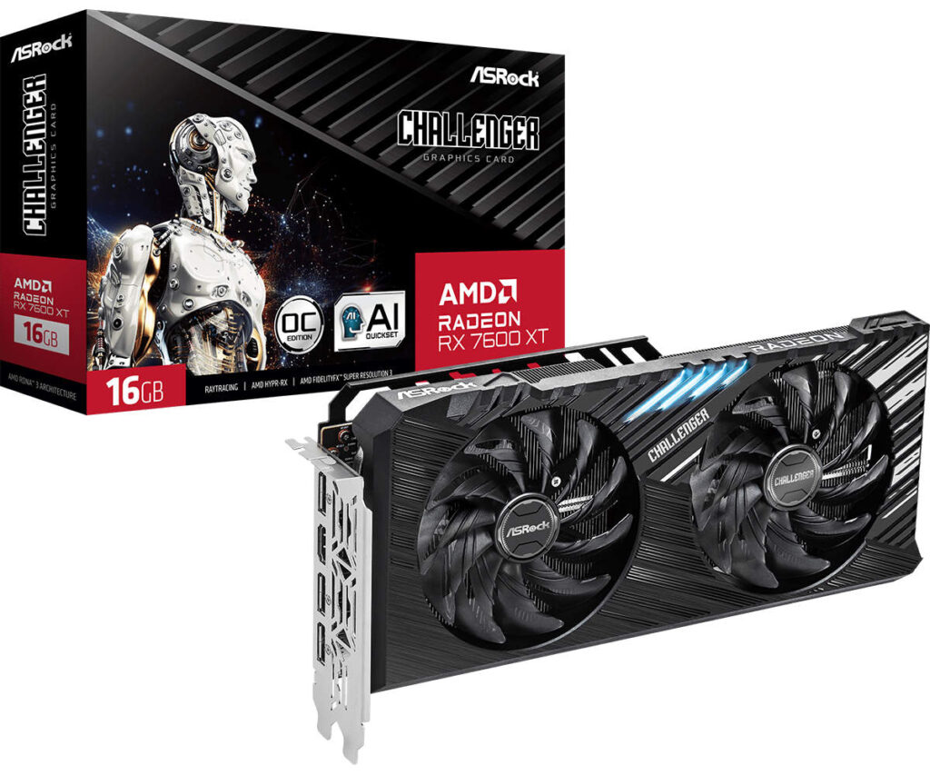 AMD Radeon RX 7600 XT Challenger 16GB OC