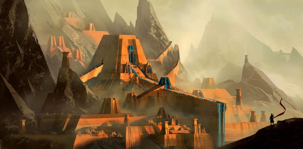 POPTLC CONCEPT ART CITADEL OF KNOWLEDGE