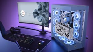 Thermaltake เปิดตัวเคส CTE E600 MX Mid Tower โดดเด่นด้วยการติดตั้ง GPU ได้สามรูปแบบ