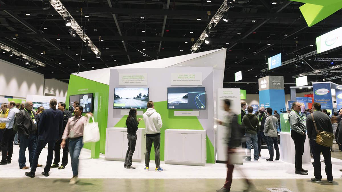 NVIDIA GTC Expo Hall