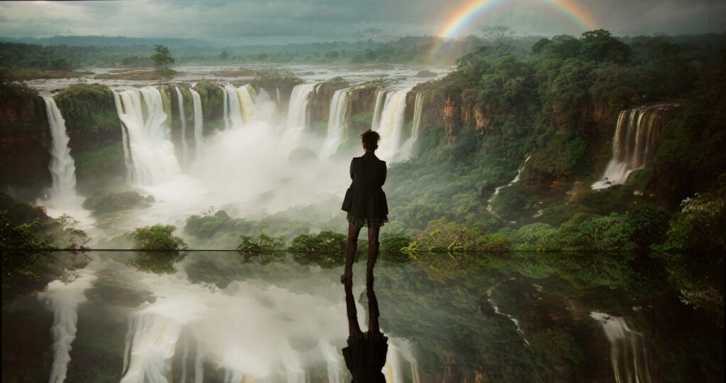 Refik Anadol gen AI installation 2