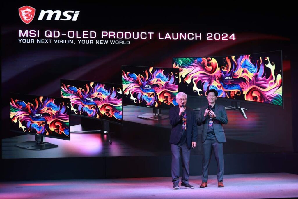 MSI เปิดตัว MSI QD-OLED จอพาเนลใหม่ แสดงผลสมจริง สีเข้มล้ำ ดำสุด จัดจ้านทุกเฉดสี เร็วแรงดีถูกใจชาวเกมเมอร์ 2 ภาพประกอบข่าวประชาสัมพันธ์.2